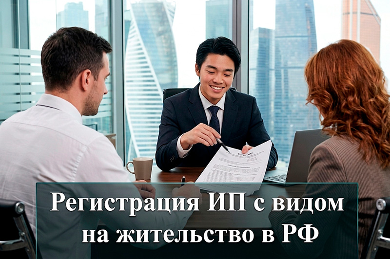 Регистрация ИП с видом на жительство в РФ